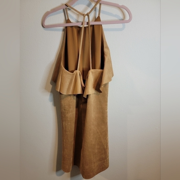 NWT Chelsea and Violet Faux Suede Dress Size Large - Picture 4 of 9